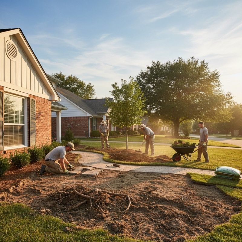 Local Garden Landscaping pros at work